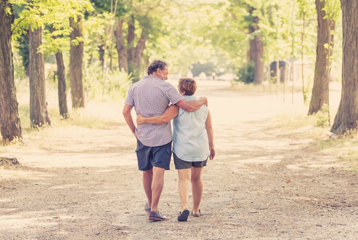 Senior Couple Enjoying Retirement