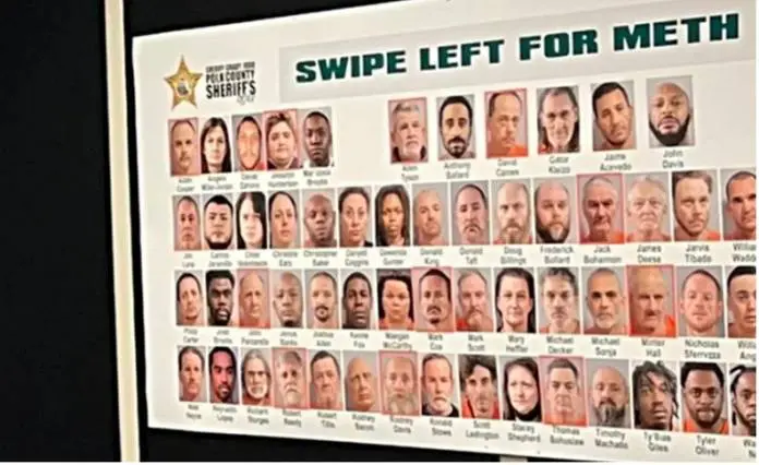 Polk County Police Arrest 60 Drug Dealers Using Dating Apps for Illicit Drug Trade Polk County Police Arrest 60 Drug Dealers Using Dating Apps for Illicit Drug Trade