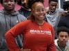 Students of Brain Power Wellness Review Wellness in the Classroom at World Journalism Preparatory School