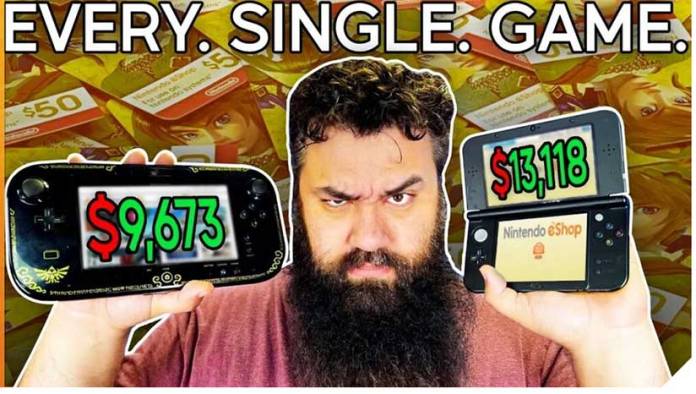 Gamer Spends $23k to Buy Entire Game Library on 3DS & Wii U eShops for Preservation Gamer Spends $23k to Buy Entire Game Library on 3DS & Wii U eShops for Preservation