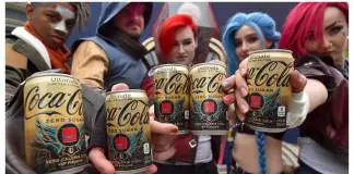 Coca-Cola Partners League of Legends Gamers for Limited Edition +XP Coke Flavor